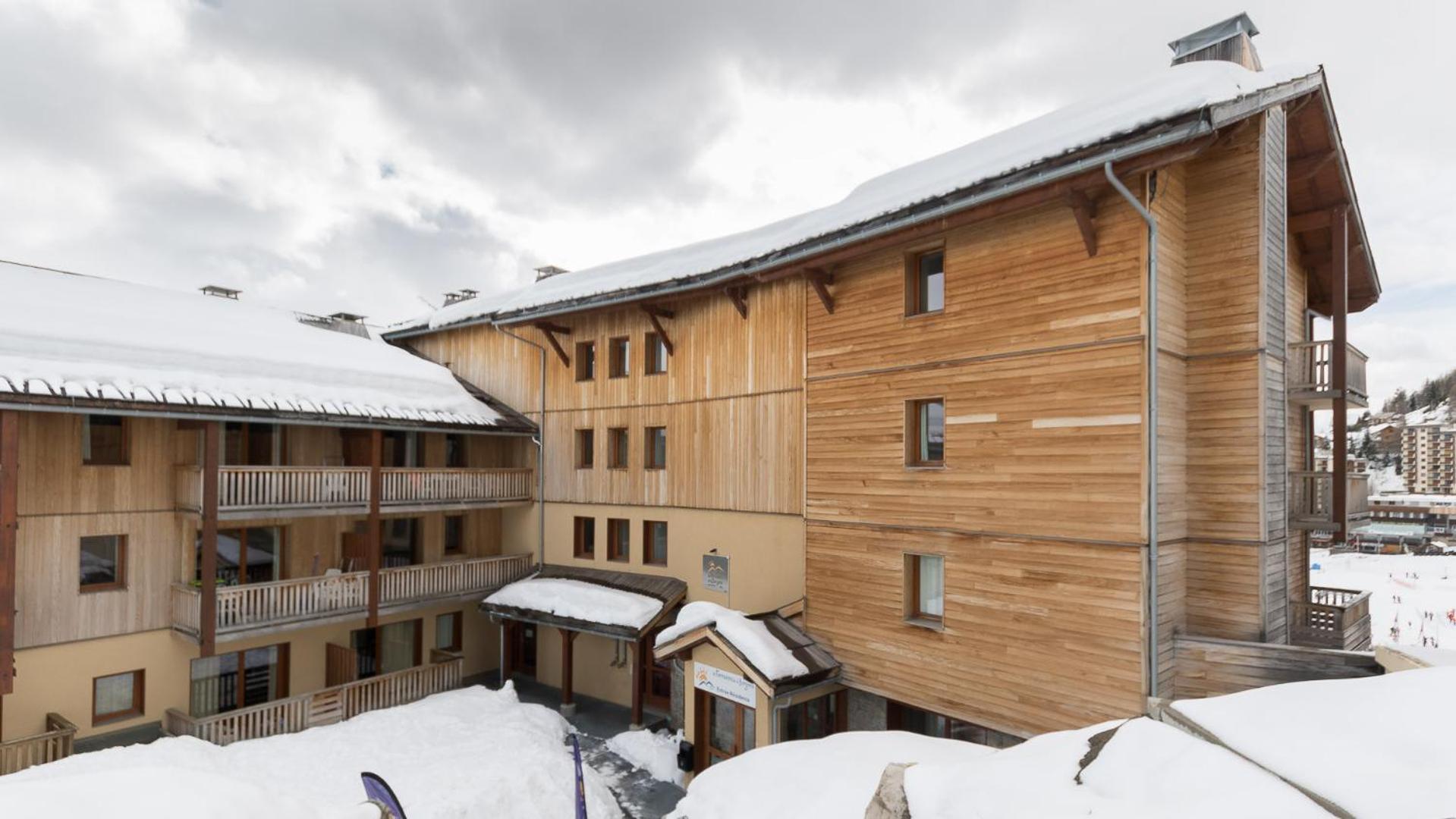B203- Appartement 2 Pieces Cabine 6 Personnes Orcières Exterior foto