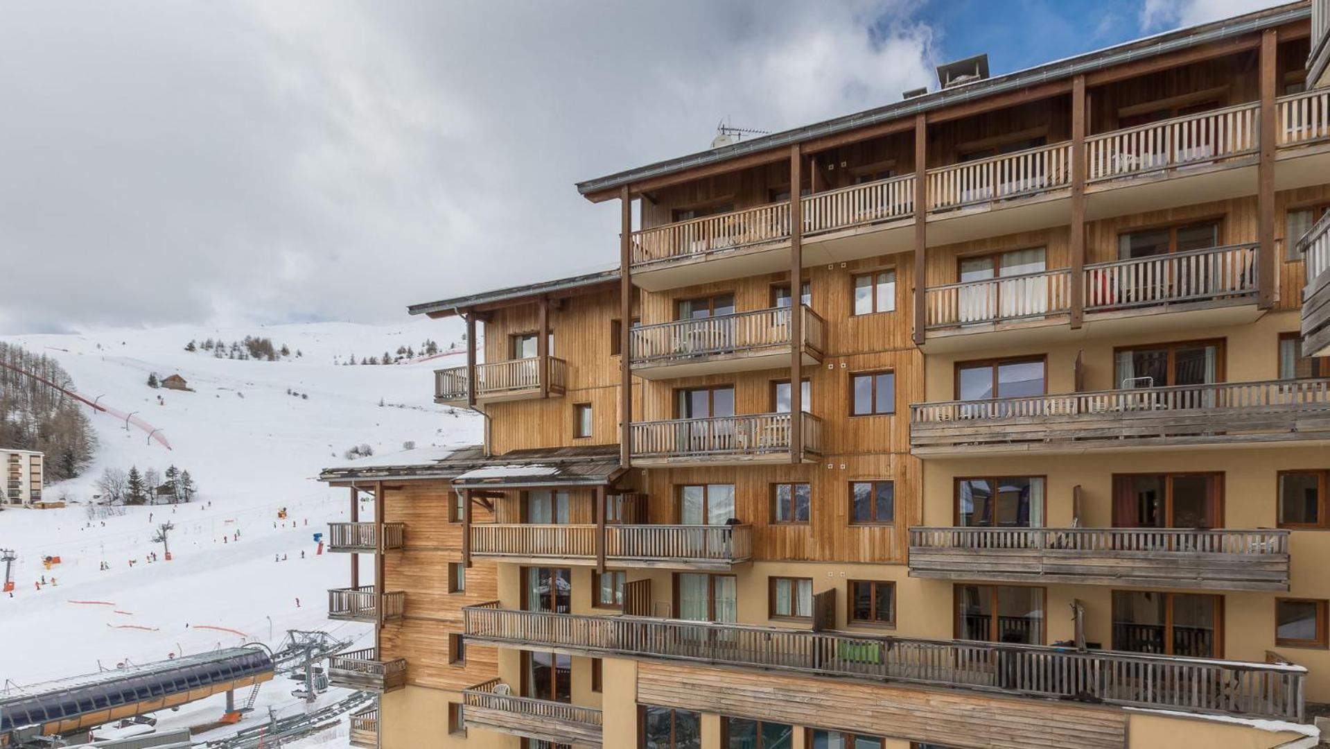 B203- Appartement 2 Pieces Cabine 6 Personnes Orcières Exterior foto