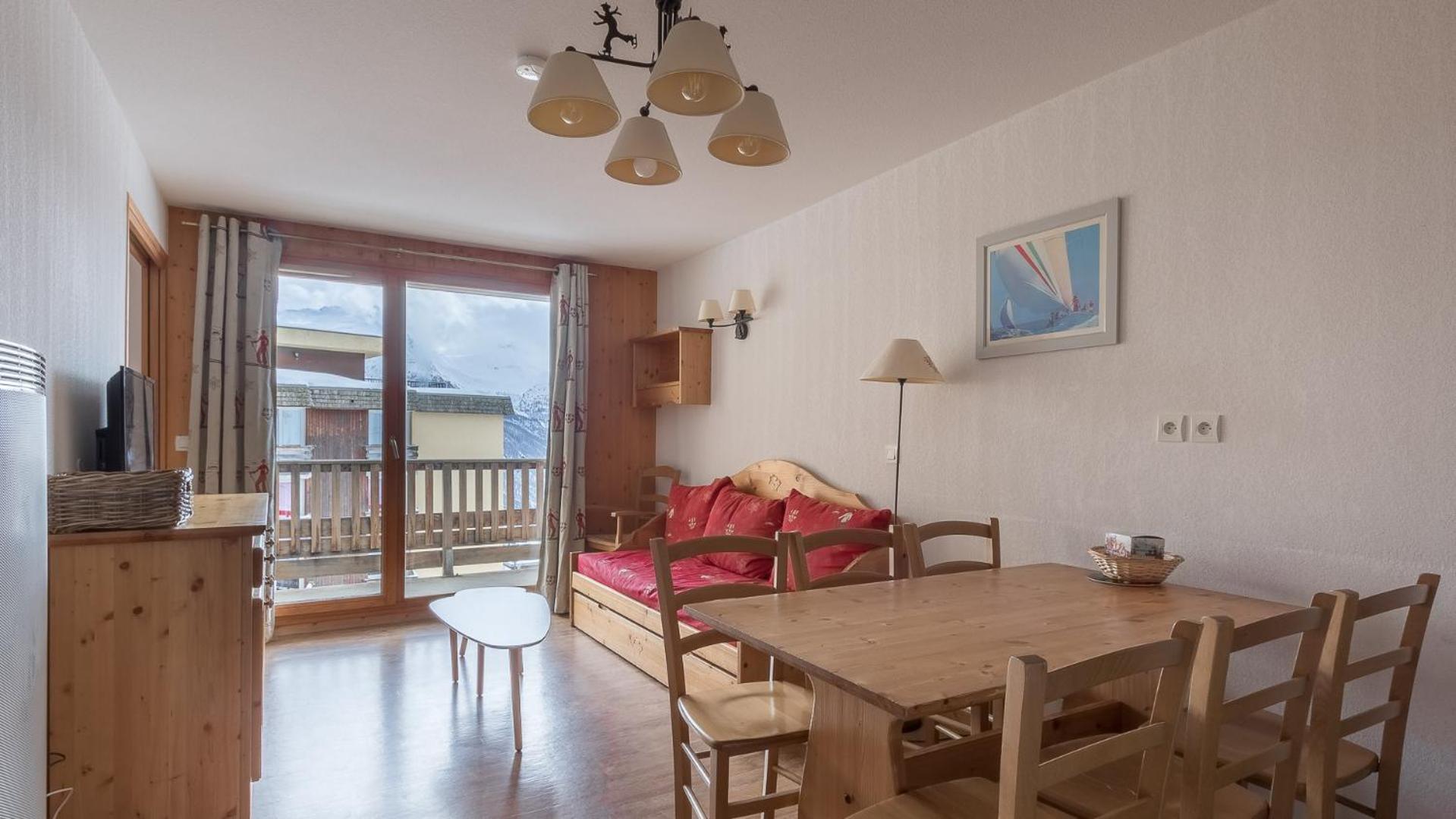B203- Appartement 2 Pieces Cabine 6 Personnes Orcières Exterior foto